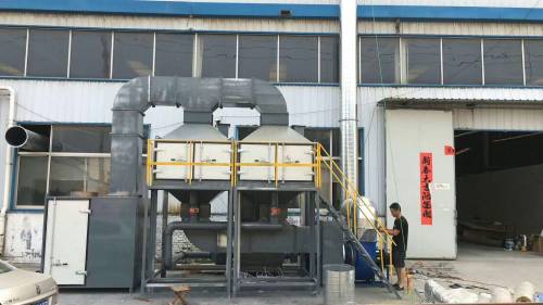 電子廠催化燃燒安裝現(xiàn)場 電子廠催化燃燒安裝現(xiàn)場